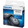 Cabeças de corte de substituição para máquina de barbear elétrica Philips SHAVER Series 5000 SH50/50, 3 cabeças, cromado