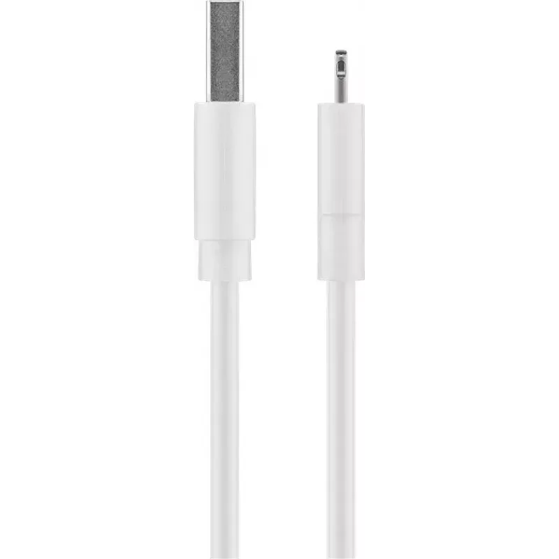 Cabo de carregamento e sincronização GOOBAY Lightning para USB A 1 m, 5W / 1A, branco