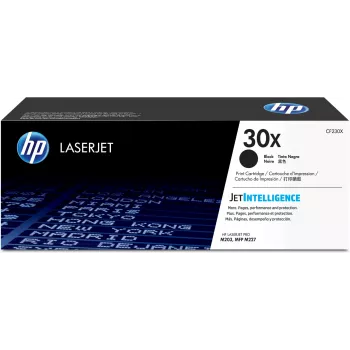 Cartucho de toner HP 30X High Yield Preto Original LaserJet, 3500 páginas, Preto, 1 unid.