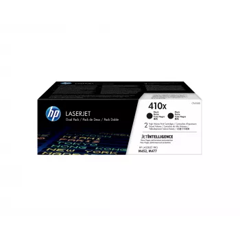 HP 410X pack de 2 Toners originais LaserJet de alta capacidade preto