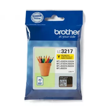 Brother LC3217Y Cartucho de tinta 1 unid. original amarelo