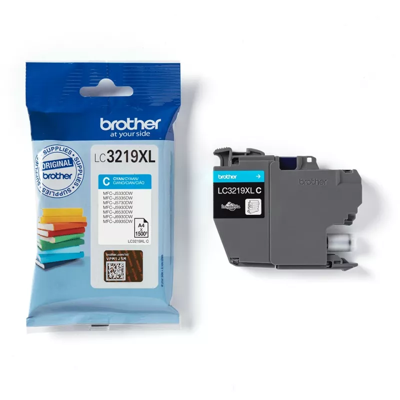 Brother LC3219XLC Cartucho de tinta 1 unid. original alta capacidade (XL) ciano