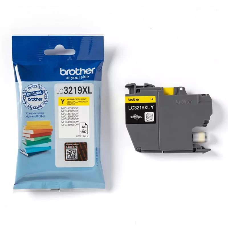 Brother LC3219XLY Cartucho de tinta 1 unid. original amarelo
