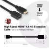 CLUB3D Cabo de extensão HDMI™ 1.4 HD High Speed 5m/16ft macho/fêmea