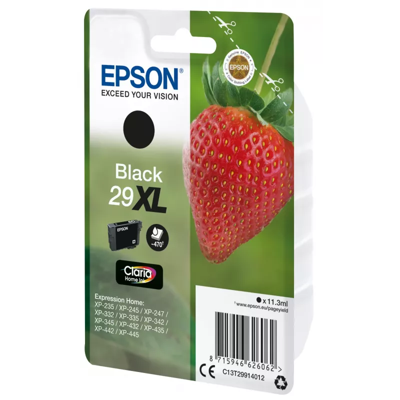 Epson pack individual preto 29XL Claria Home cartucho de tinta, preto