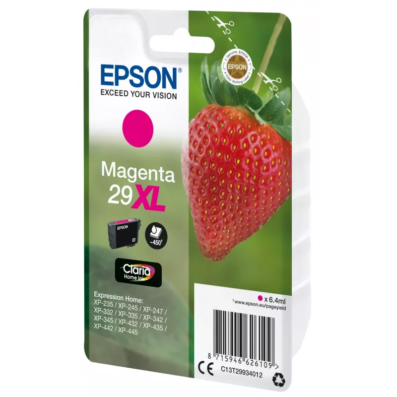 Cartucho de tinta Epson pack individual magenta 29XL Claria Home cartucho de tinta