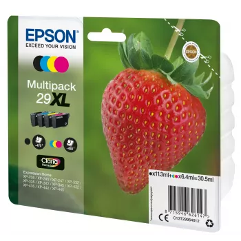 Epson Cartucho de tinta C13T29964012 29XL XL preto ciano magenta amarelo