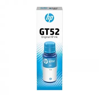 HP GT52 Garrafa de tinta original ciano