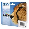 Epson Multipack 4 cores T0715 DURABrite Ultra tinta, rendimento standard, preto, ciano, magenta, amarelo, 7.4 ml, 5.5 ml, 1 unid., multipack