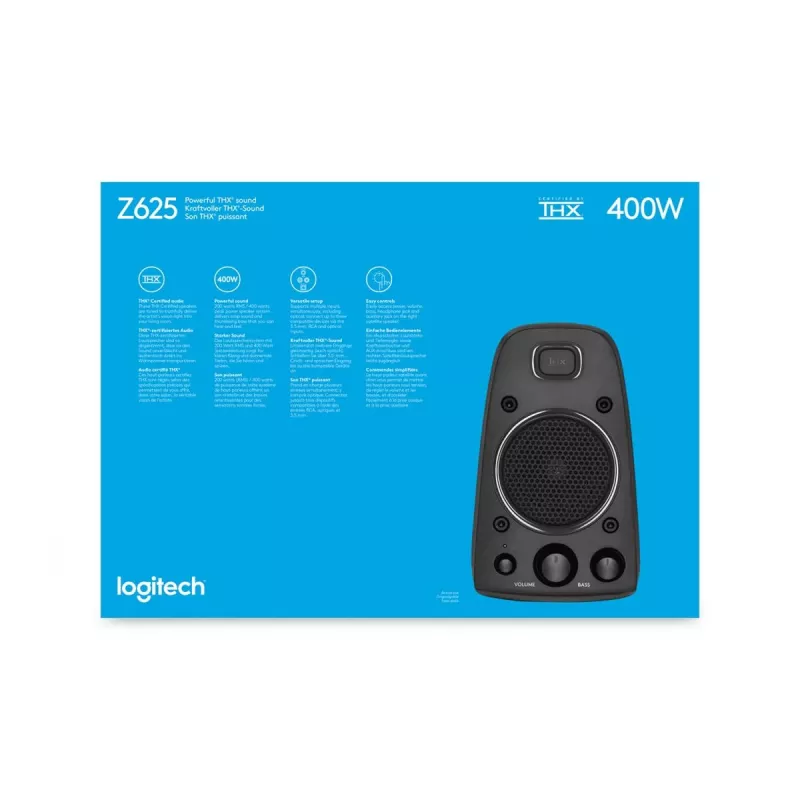 LOGITECH Z625 2.1 canais 200 W preto