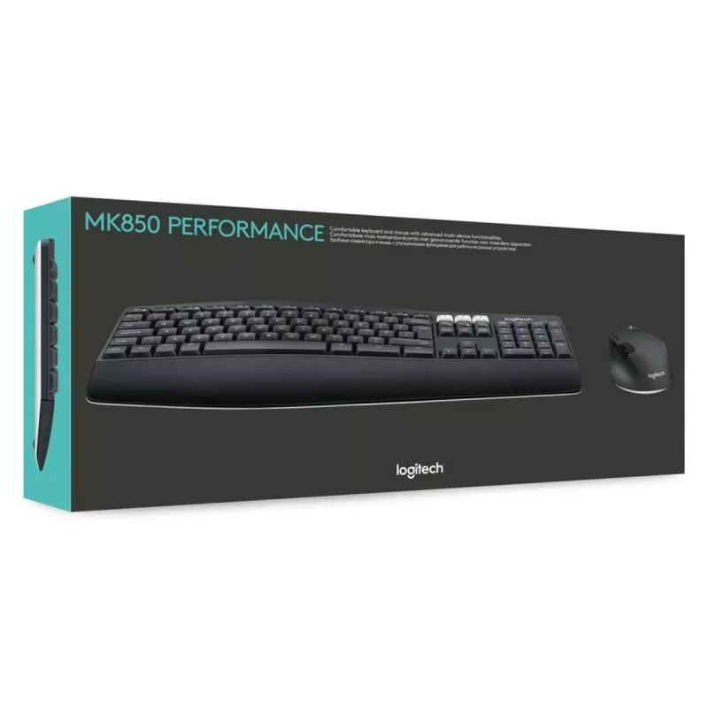 LOGITECH Combo sem fios MK850 Performance 2,4GHz - Qwerty US/Int'l