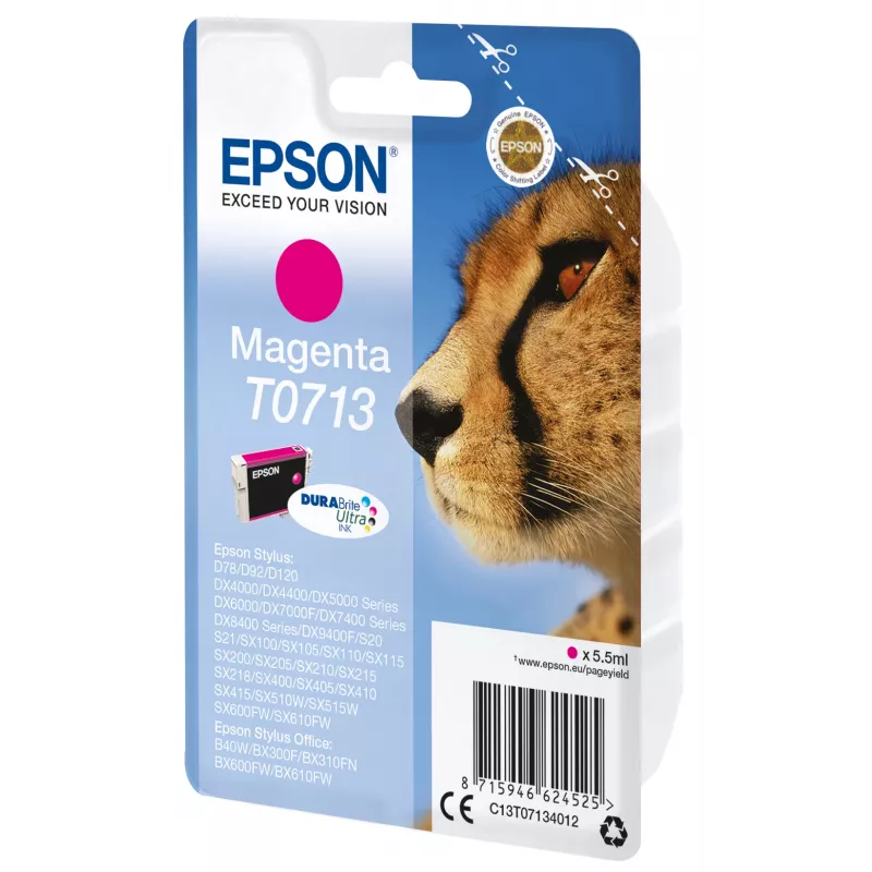 Epson pack individual magenta T0713 DURABrite Ultra tinta