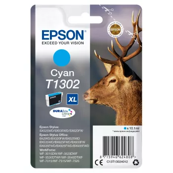 Epson Stag pack individual ciano T1302 DURABrite Ultra tinta