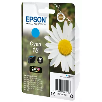 Epson Daisy pack individual ciano 18 Claria Home tinta