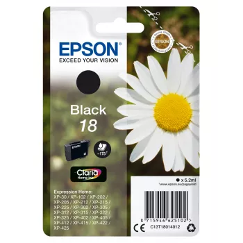 Epson Daisy pack individual preto 18 Claria Home tinta
