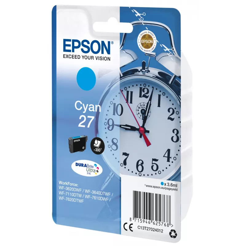 Epson Alarm clock pack individual ciano 27 DURABrite Ultra tinta