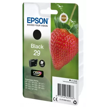 Epson Strawberry pack individual preto 29 Claria Home tinta