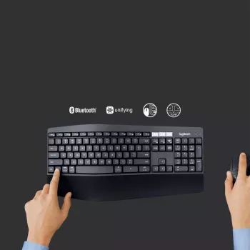 Combo sem fios LOGITECH MK850 Performance 2,4 GHz - QWERTZ alemão