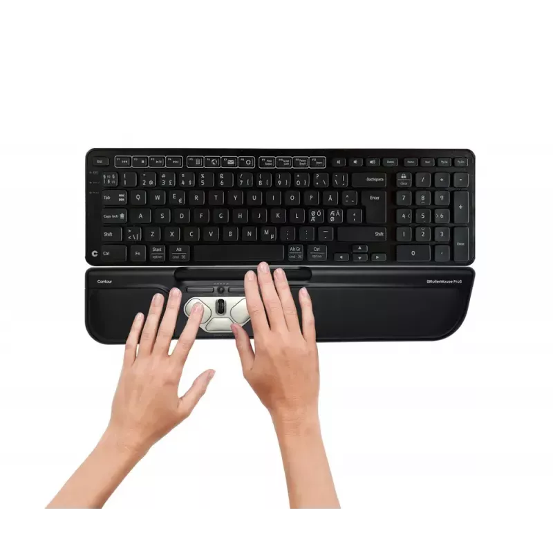 Rato Contour Design RollerMouse Pro 3 com cabo