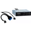 Leitor de cartões Inter-Tech CI-01 USB 3.2 Gen 1 interno preto