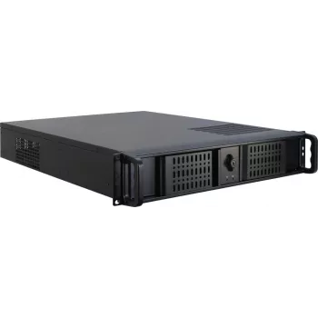 Caixa de servidor Inter-Tech IPC 2U-2098-SL Rack preto