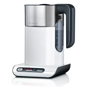 Chaleira elétrica Bosch TWK8611P 1,5 L 2400 W antracite, aço inoxidável, branco