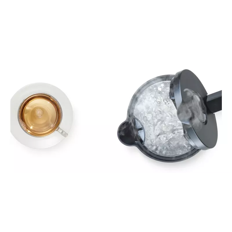 Chaleira elétrica Bosch TWK8611P 1,5 L 2400 W antracite, aço inoxidável, branco