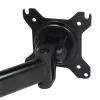 ARCTIC Z1 Basic - braço de monitor para secretária, fixação por grampo, 8 kg, 33 cm (13 polegadas), 81,3 cm (32 polegadas), 100 x 100 mm, preto