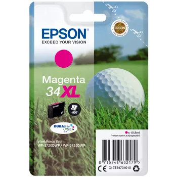 Cartucho Epson 34XL magenta 950 páginas C13T34734010