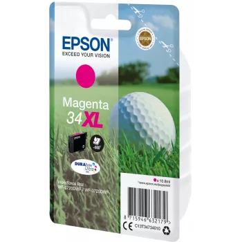Cartucho Epson 34XL magenta 950 páginas C13T34734010