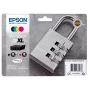 Epson Padlock multipack 4 cores 35XL DURABrite Ultra tinta