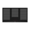 Placa Siemens EX975LXC1E preto, aço inoxidável placa de indução encastrável com 5 zonas