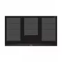 Placa Siemens EX975LXC1E preto, aço inoxidável placa de indução encastrável com 5 zonas