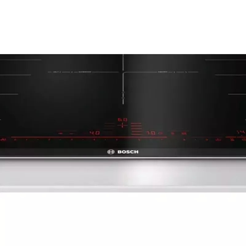 Placa Bosch Serie 8 PXV975DC1E preto encastrável 90 cm zona placa de indução 5 zona(s)