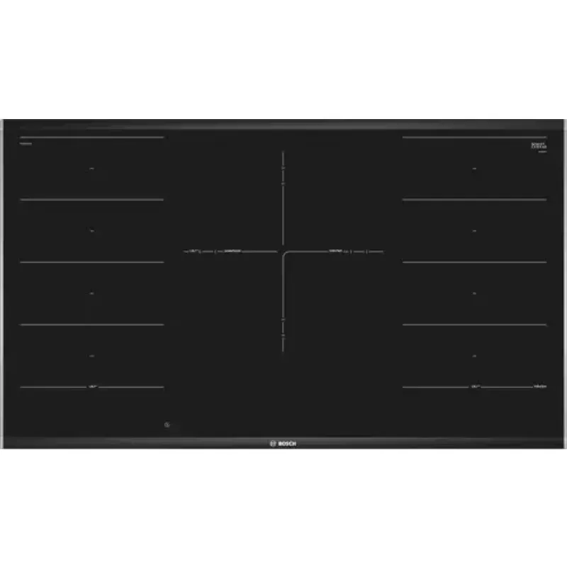 Placa Bosch Serie 8 PXV975DC1E preto encastrável 90 cm zona placa de indução 5 zona(s)