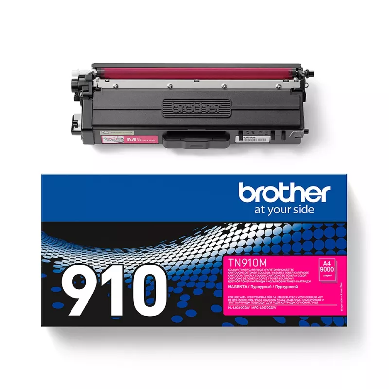 Toner Brother TN910M Ultra Jumbo 9000 páginas magenta