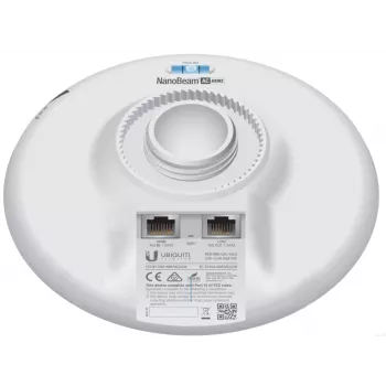 Ponto de acesso UBIQUITI NETWORKS Nano Beam Ac Gen2 Nbe-5ac-gen2 Airmax Atheros MIPS 74kc branco