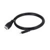 Club 3D CAC-1351 cabo de Micro HDMI para HDMI 2.0, 4K60Hz, macho/macho, 1 m, preto