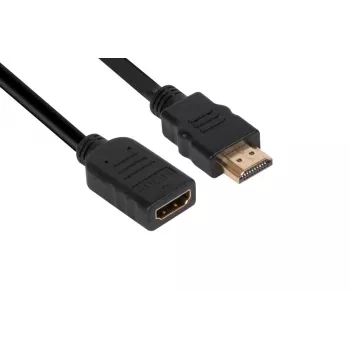 Cabo de extensão CLUB3D High Speed HDMI™ 2.0 4K60Hz 3m/ 9,8ft macho/fêmea
