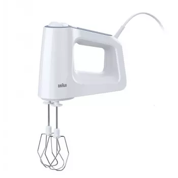 Batedeira Braun HM 3135 WH 500 W cinzento, branco