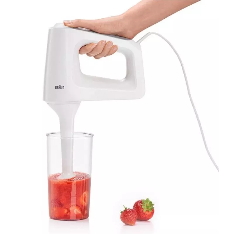 Batedeira Braun HM 3135 WH 500 W cinzento, branco