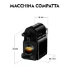 Máquina de café expresso de cápsulas De’Longhi Inissia EN 80.BAE, Nespresso, depósito de água 0,7 L, 19 bar, preto