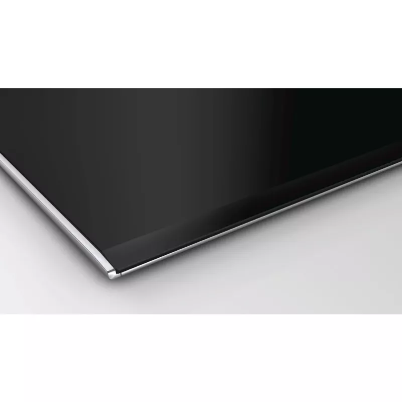 Placa de cozinha Bosch Serie 8 PKN675DP1D preto, aço inoxidável encastrar placa vitrocerâmica 4 zona(s)