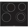 Placa de cozinha Bosch Serie 8 PKN675DP1D preto, aço inoxidável encastrar placa vitrocerâmica 4 zona(s)