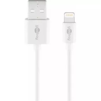Cabo de carregamento e sincronização Lightning USB Goobay 72905