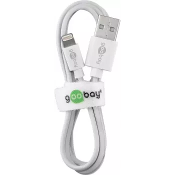 Cabo de carregamento e sincronização Lightning USB Goobay 72909