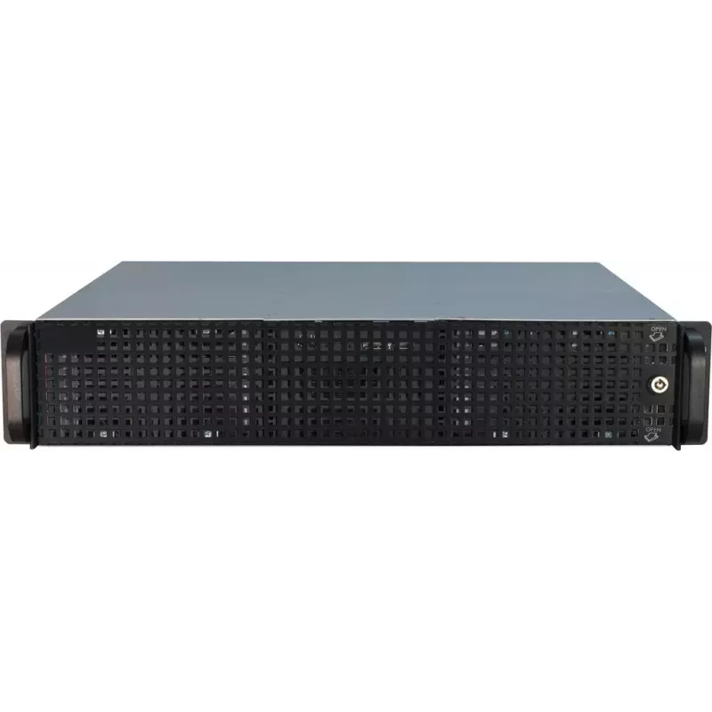 Caixa de servidor Inter-Tech 2U-20240 Rack preto