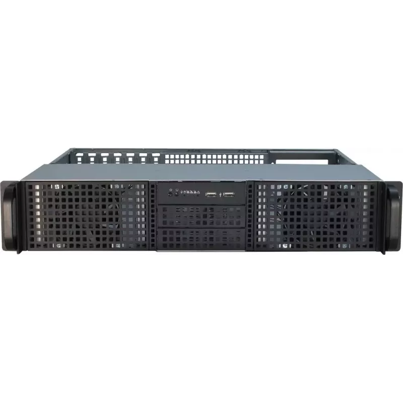 Caixa de servidor Inter-Tech 2U-20240 Rack preto