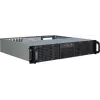 Caixa de servidor Inter-Tech 2U-20240 Rack preto