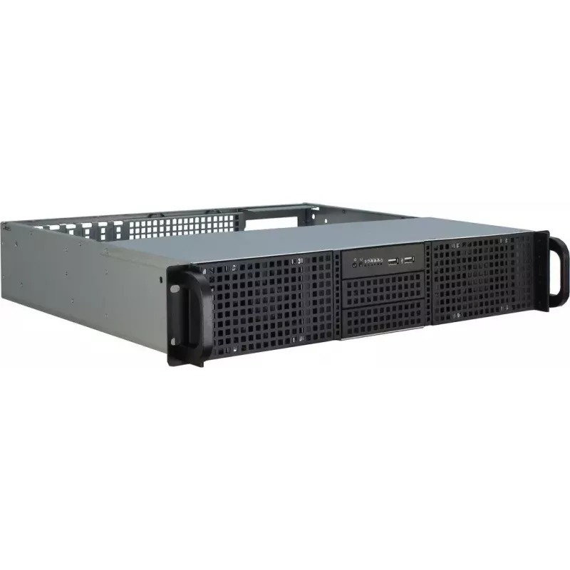 Caixa de servidor Inter-Tech 2U-20240 Rack preto